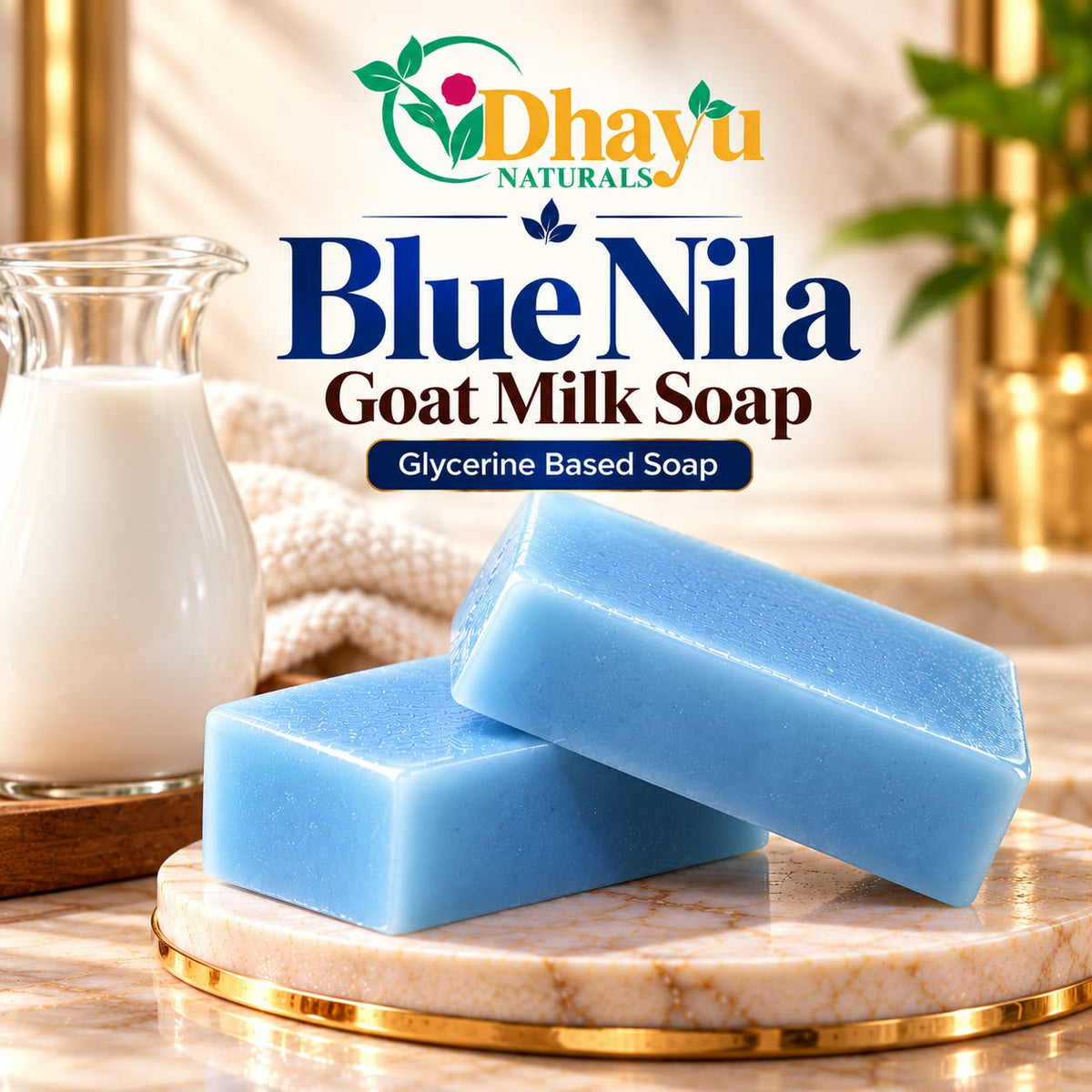 Blue Nila Goat Milk Premium Glycerin Soap