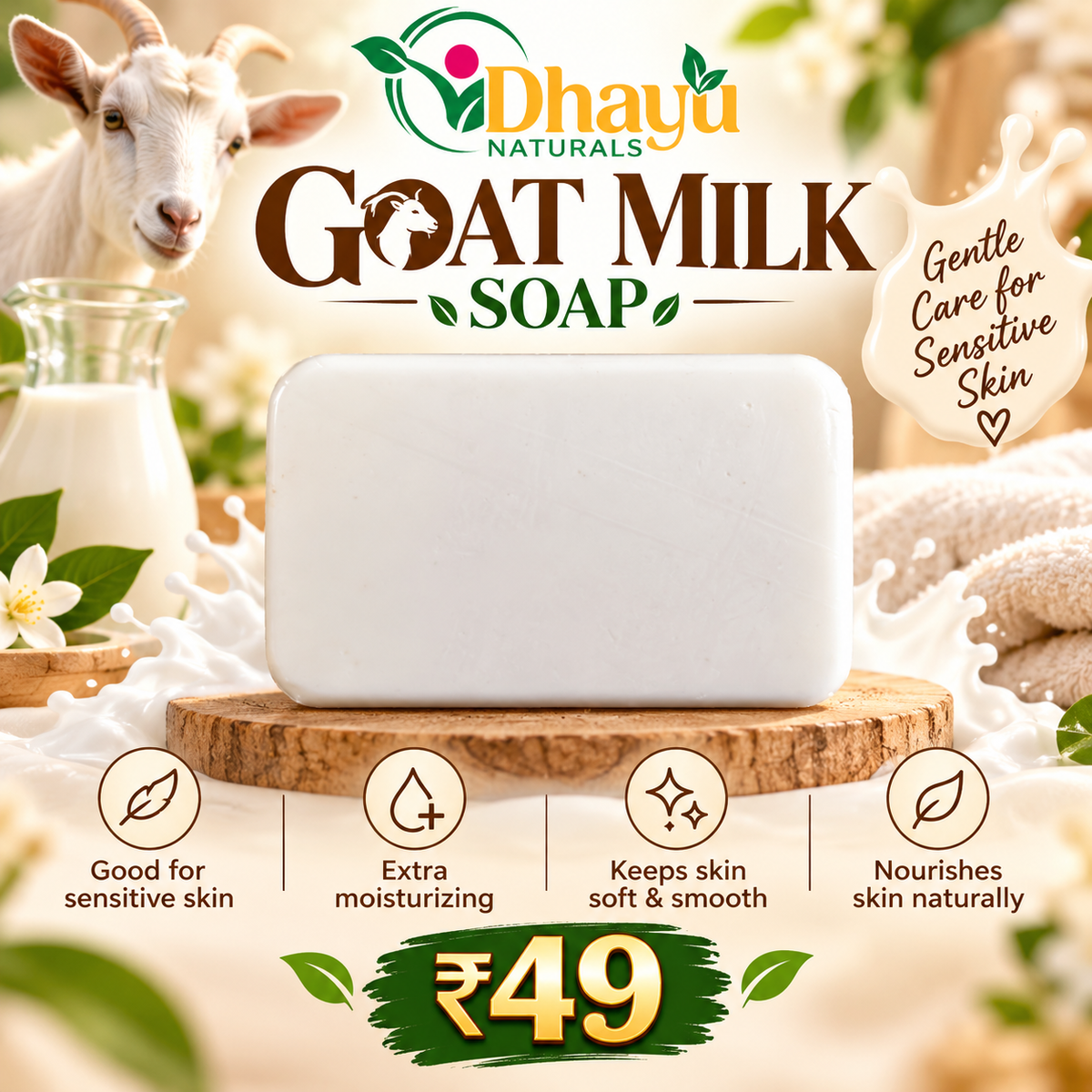 Goat Milk Soap β 70 g