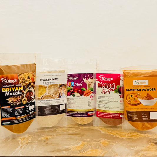 Nutrition and Spice Combo