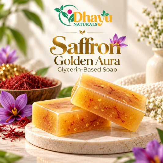 Saffron Golden Aura Premium Glycerin Soap