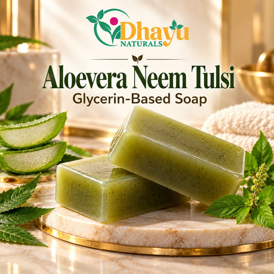 Aloe Vera Neem Tulsi Premium Glycerin Soap