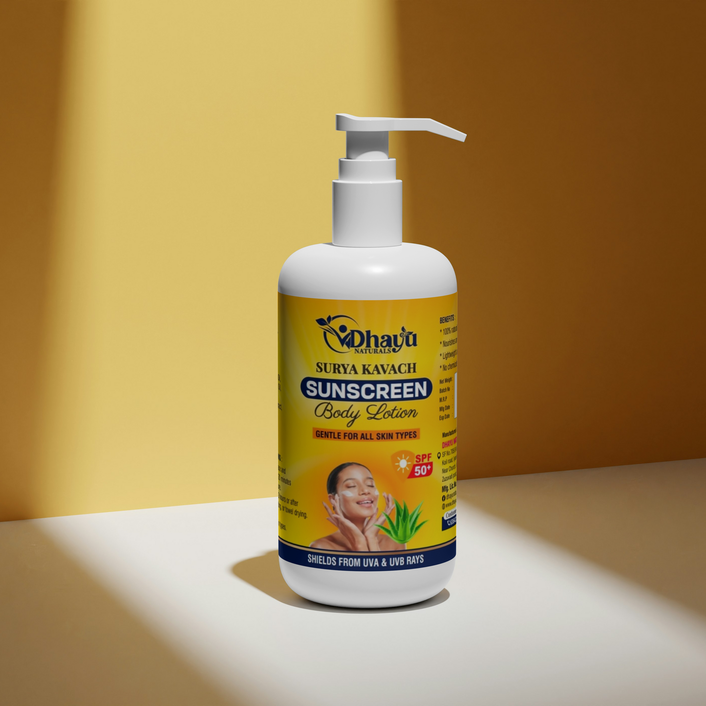 Surya Kavach Sunscreen SPF 50 Body Lotion