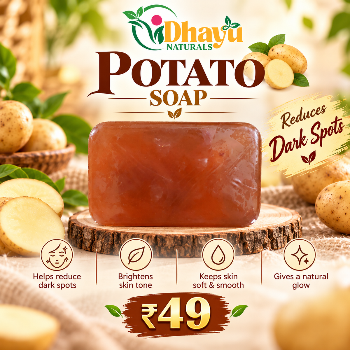 Potato Soap – 70 g